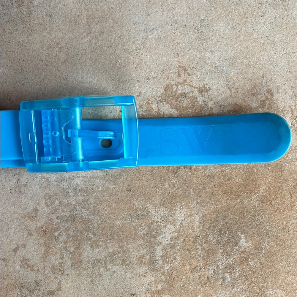 Blue Silicone Belt
